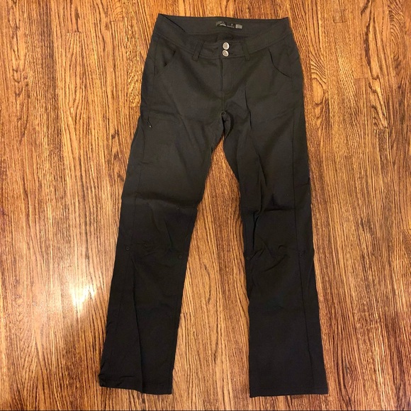 Prana size 2 Mountain Equipment Co-op MEC Black Stretch Hiking Pants - Picture 3 of 13